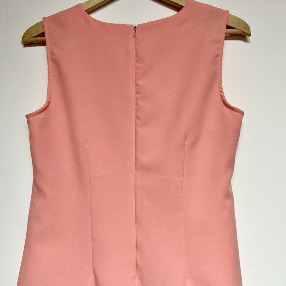 Vtg‎ Bedford Fair Classics Peach Women’s Dress Suit With Jacket Size 10 - Picture 9 of 14